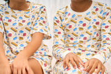 Creative Blocks Short Pajama set