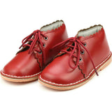 Georgie Scalloped Lace Up Boot