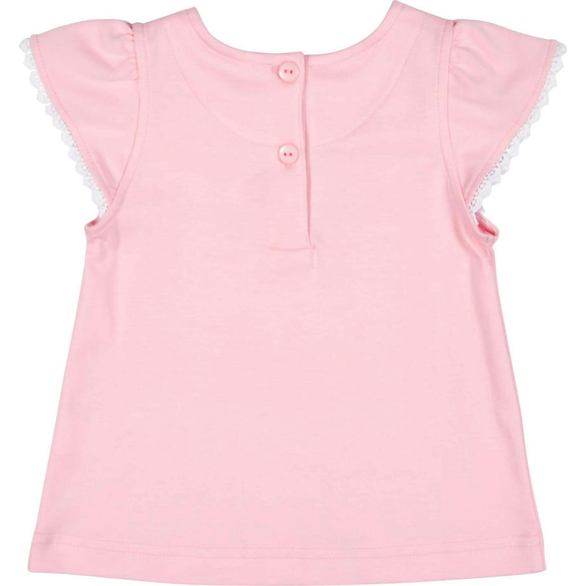 Knit Top With Flowers