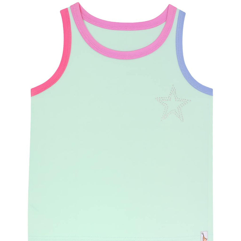 Rhinestone Star Tank Top
