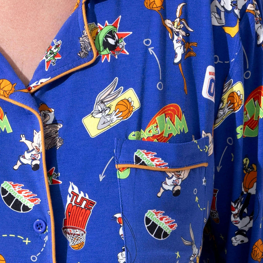 Space Jam Bamboo Men's Pajama Set