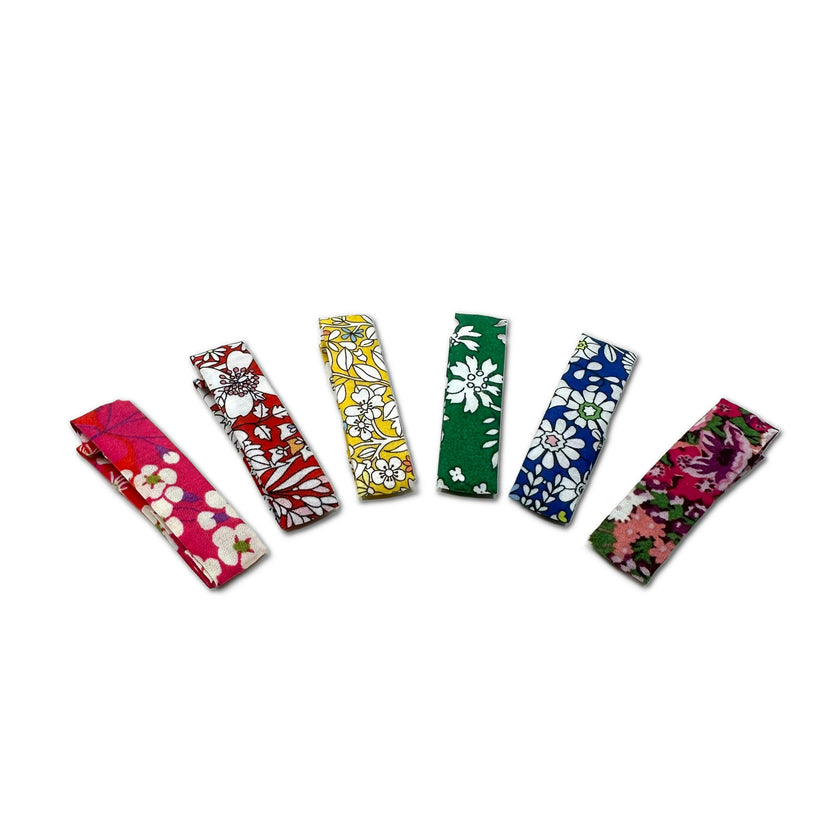 Liberty Bar Clips, Rainbow Florals Bundle Set