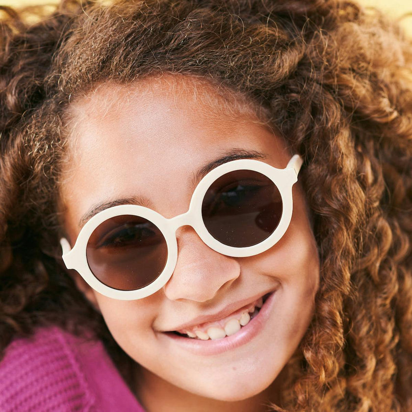 Sweet Cream Euro Round I Amber Lenses