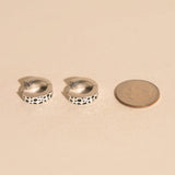 Leopard Chunky Huggie Hoop Earrings