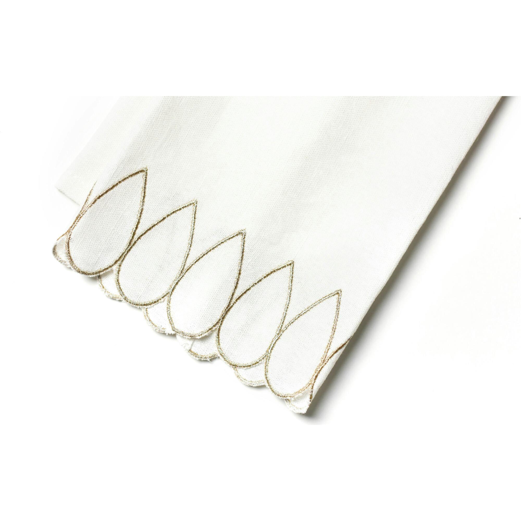 Deco Gold Scallop Medium Hand Towel