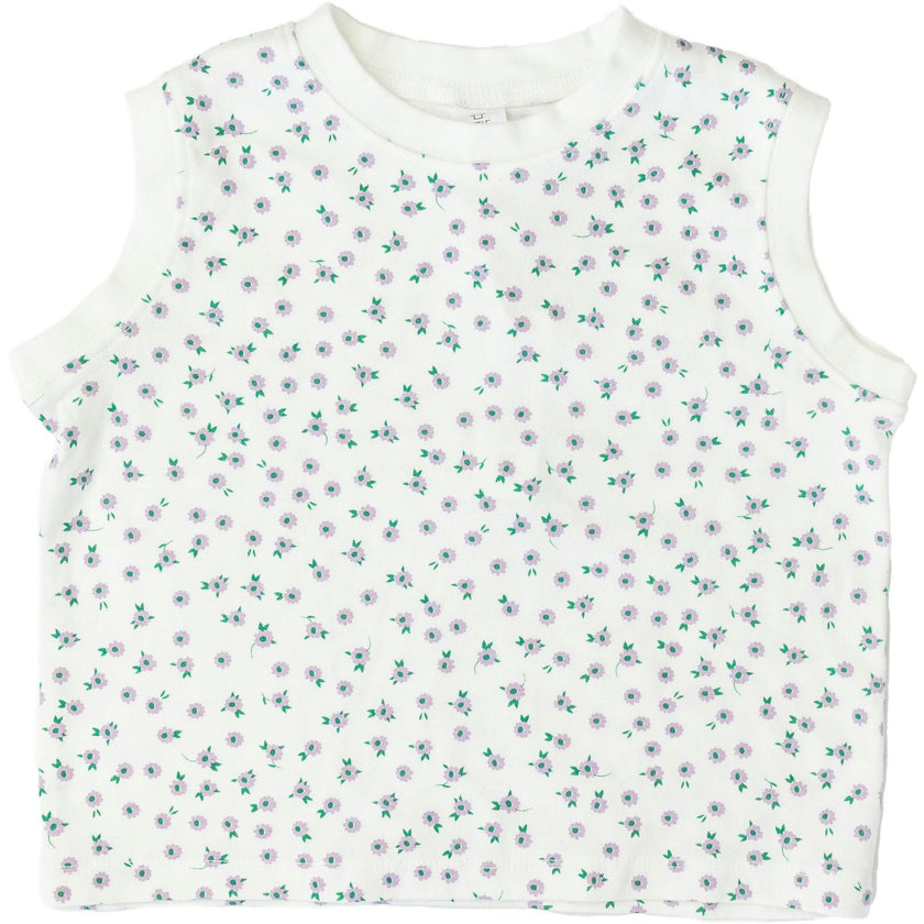 floral tee sleeveless