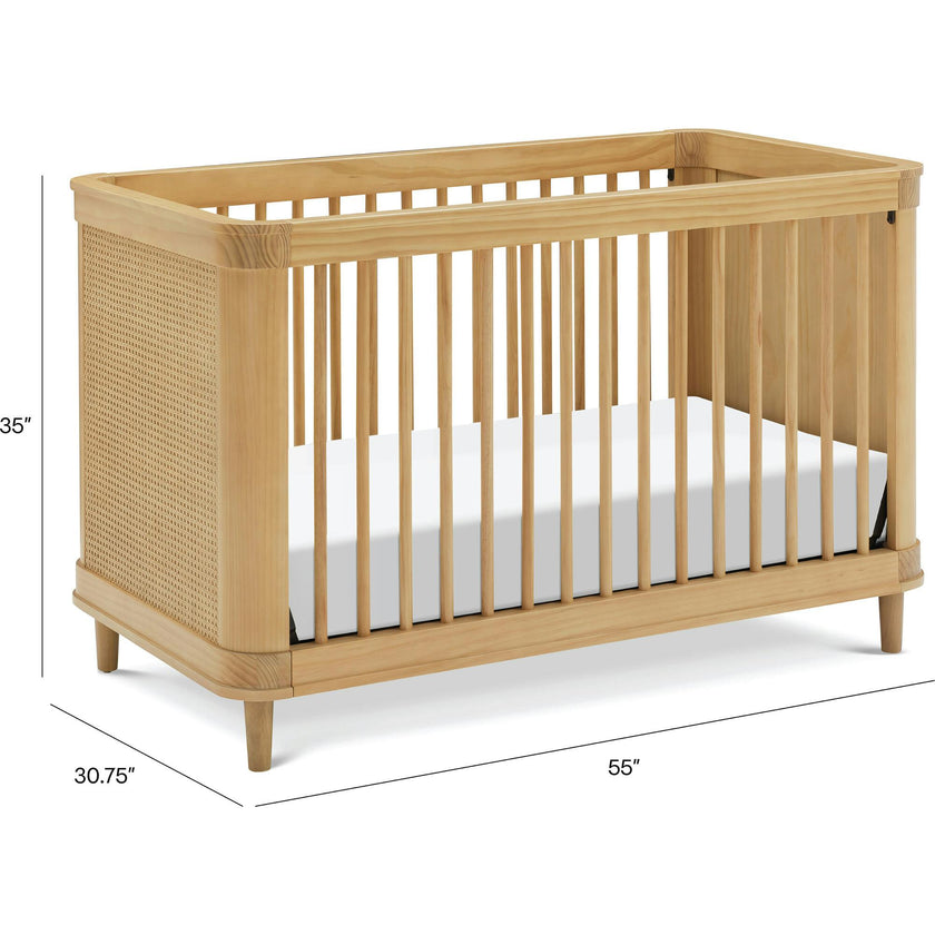 Marin with Cane 3-in-1 Convertible Crib