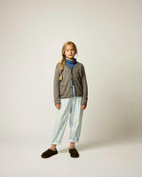 Alpaca Wild Fox Cardigan in Heather Grey