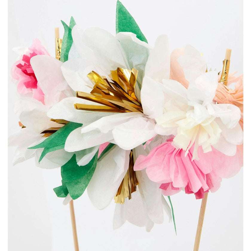 Flower Bouquet Cake Topper