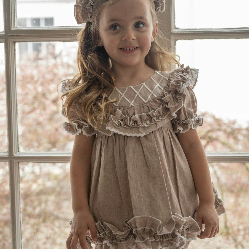 Ashlyn Linen Top and Shorts Set