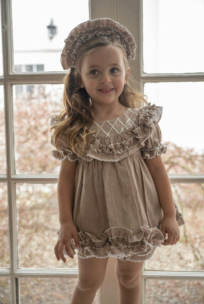 Ashlyn Linen Top and Shorts Set