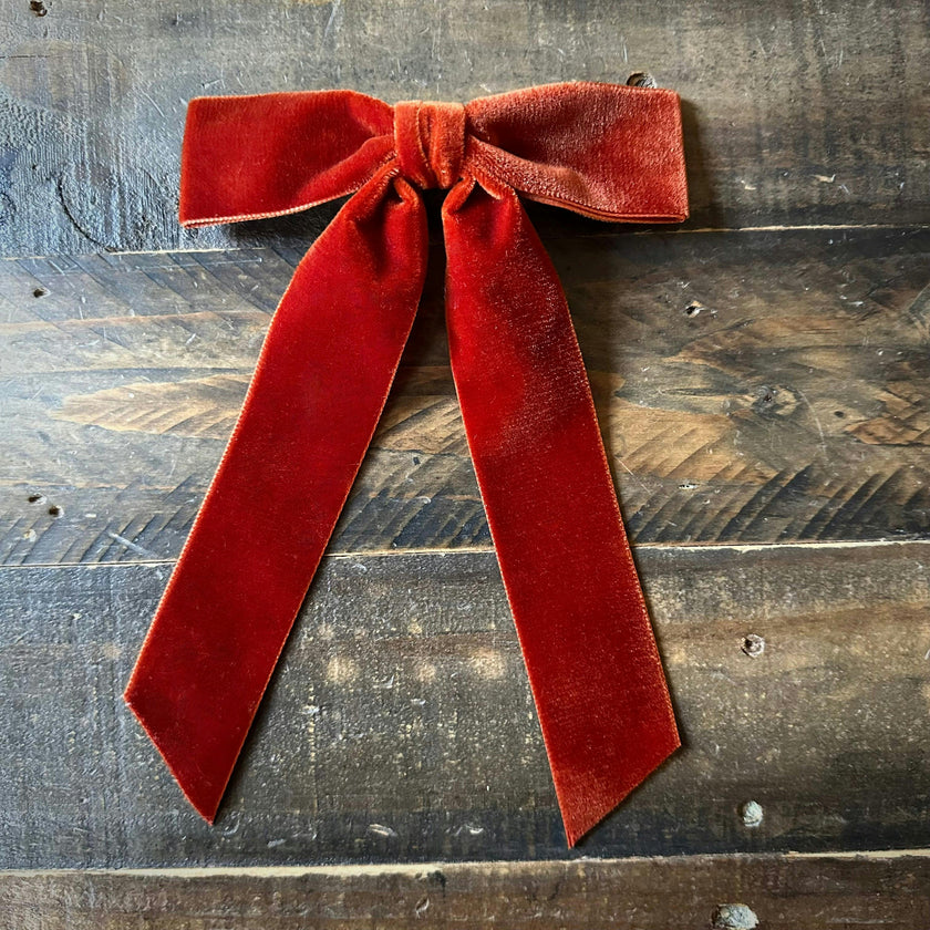 Mademoiselle Velvet Bow