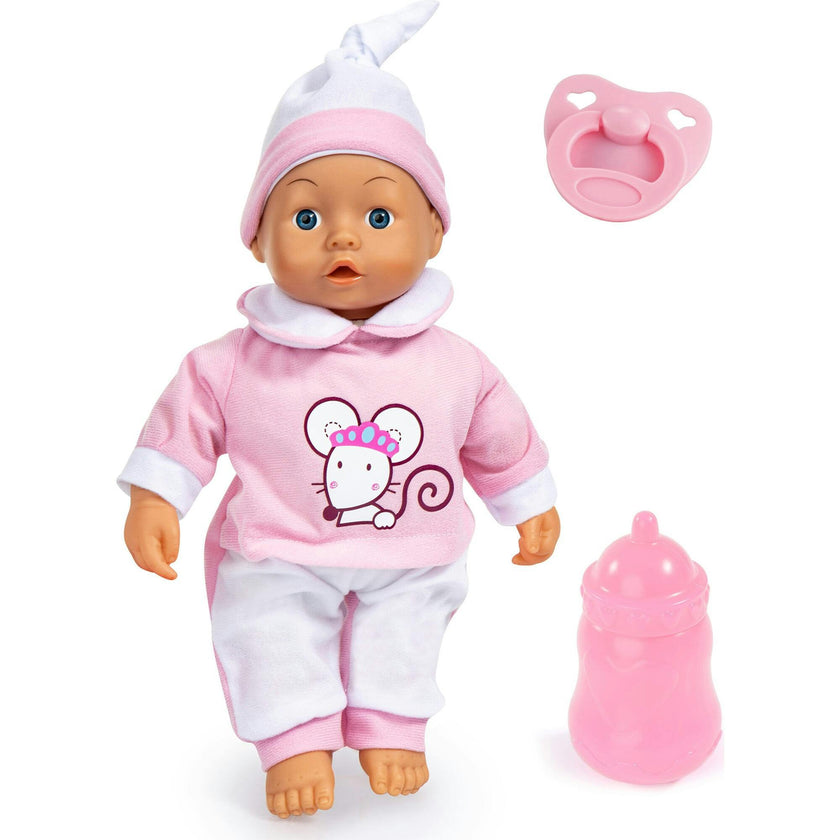 Interactive 14" Baby Doll in Pink Top