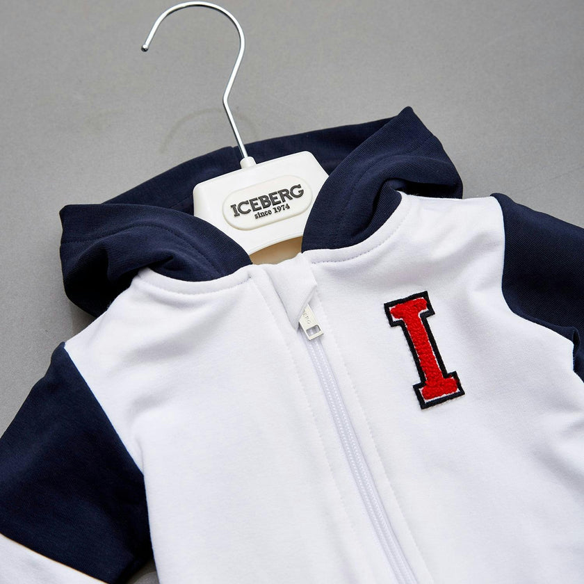 ICEBERG Patch Logo Baby Tracksuit
