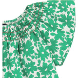 Molly Smocked Neck Flutter Sleeve Top
