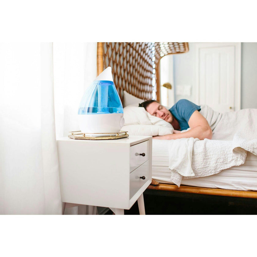 Ultrasonic Cool Mist Drop Shape Humidifier
