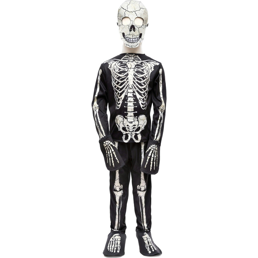 Glow in the Dark Skeleton Shirt, Pants & Mask