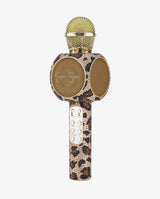 Jessica Simpson Brown Leopard Bling Wireless Microphone