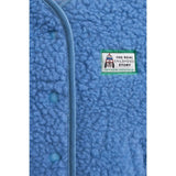 children's merino wool vest - ice blue