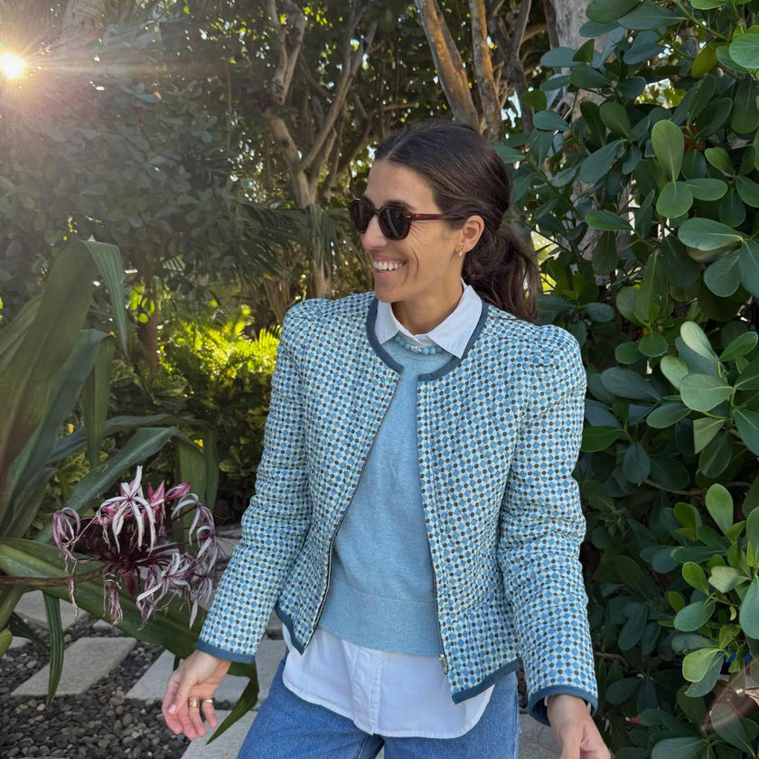 Leighton Jacket in Moroccan Tile