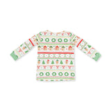 Gingerbread Fair Isle Uni - Long Sleeve Loungewear Set
