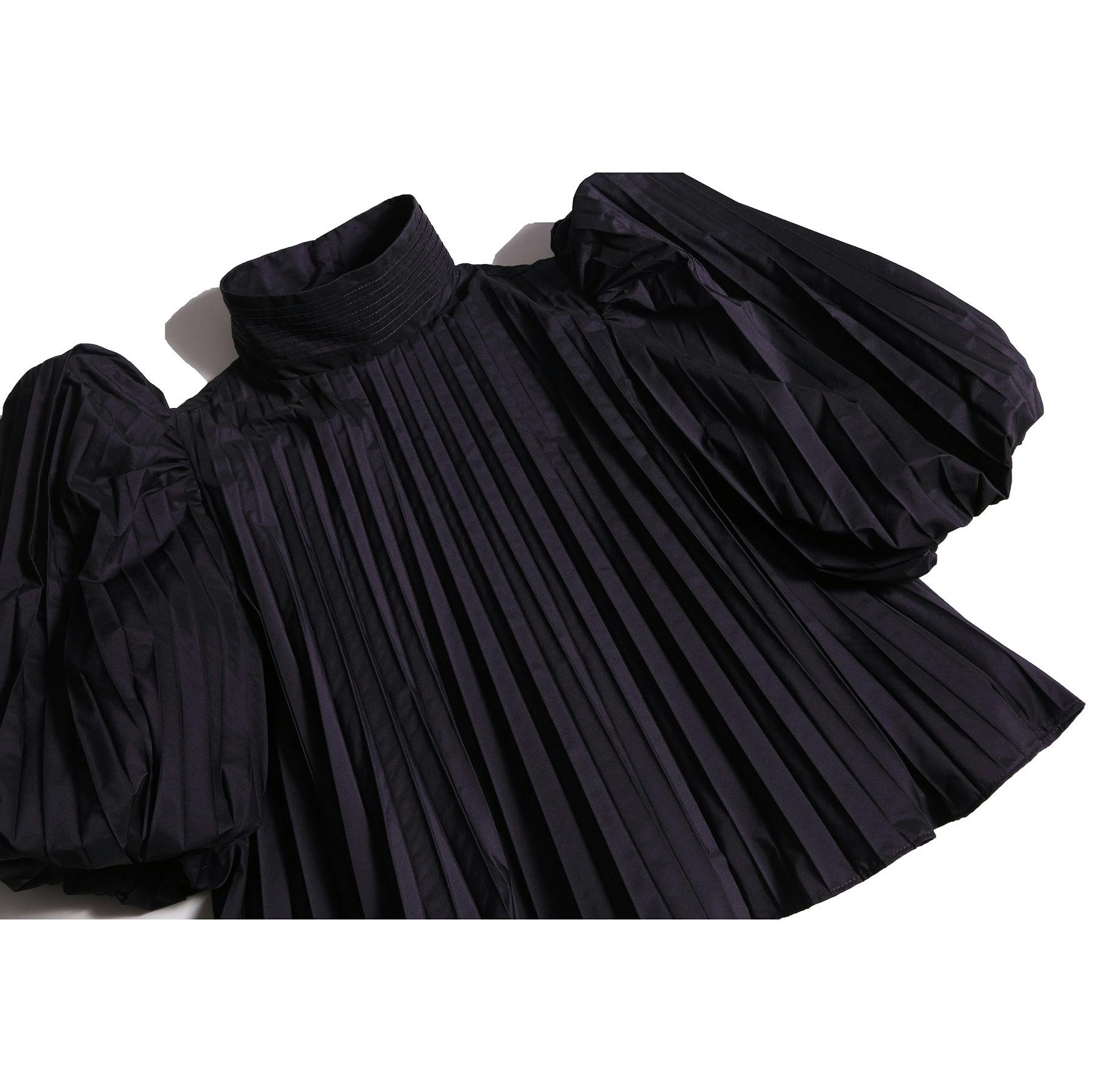 TIA CIBANI Genoveva Pleated Blouse