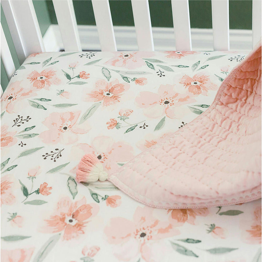 Crib Sheet (Floral)