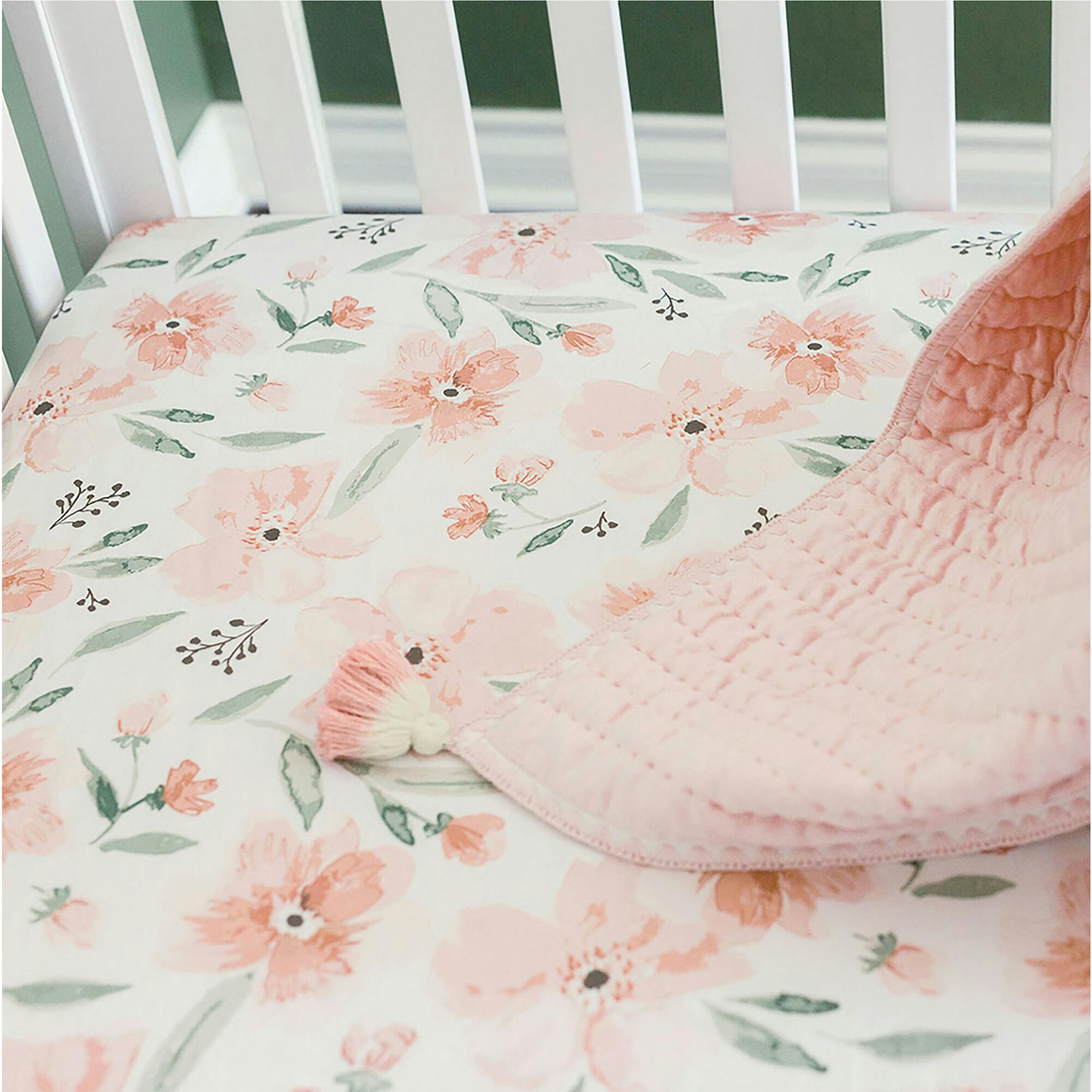 Crib Sheet (Floral)