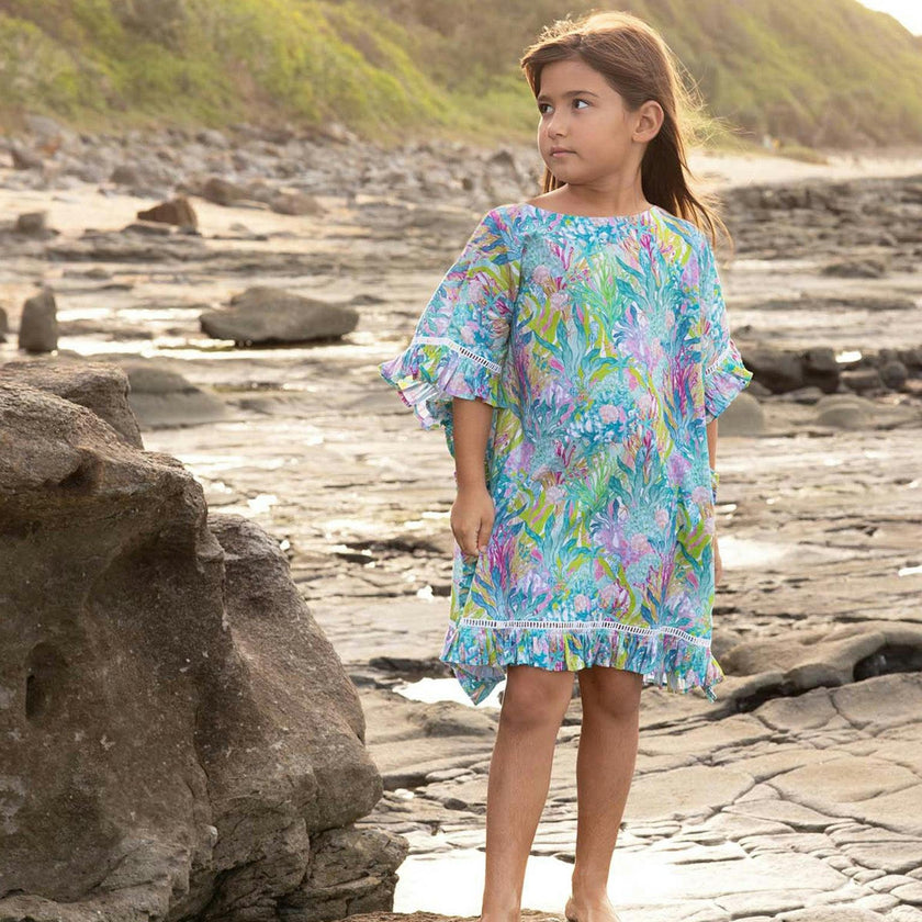 Frilly Beach Cover Up