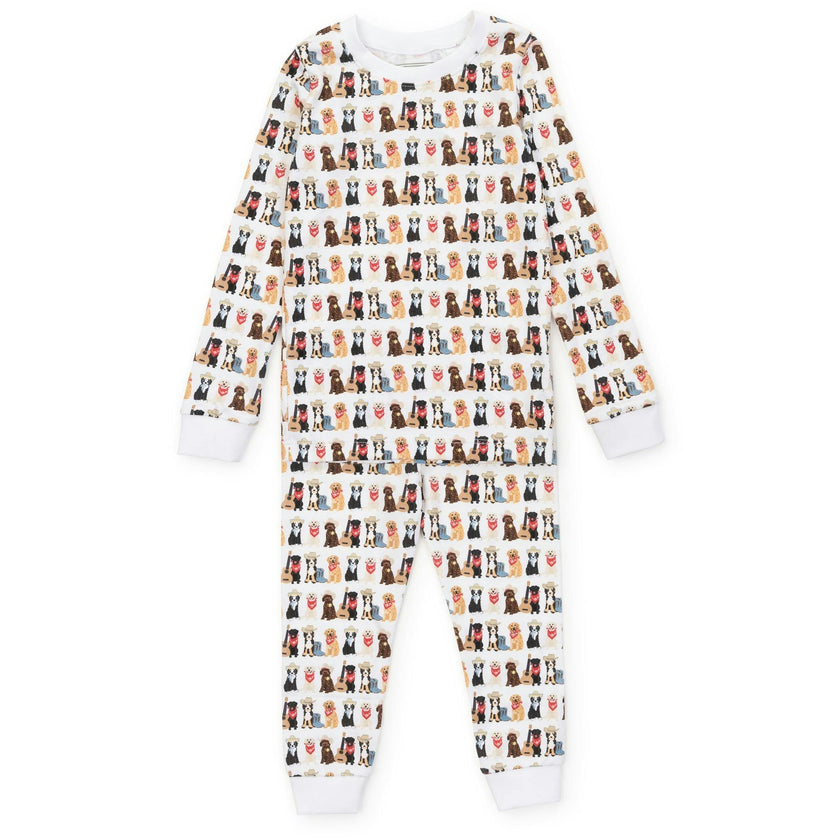 Grayson Pajama Pant Set - Western Pups