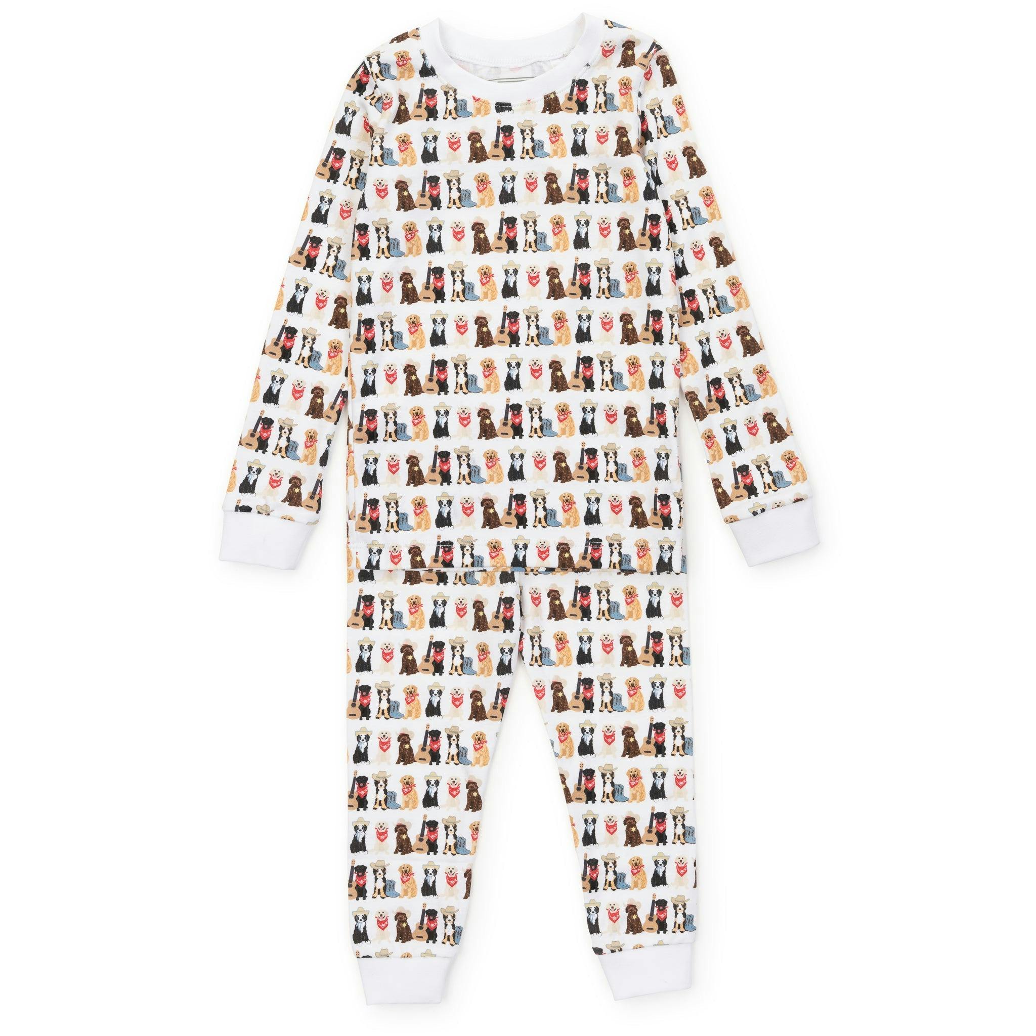 Grayson Pajama Pant Set - Western Pups