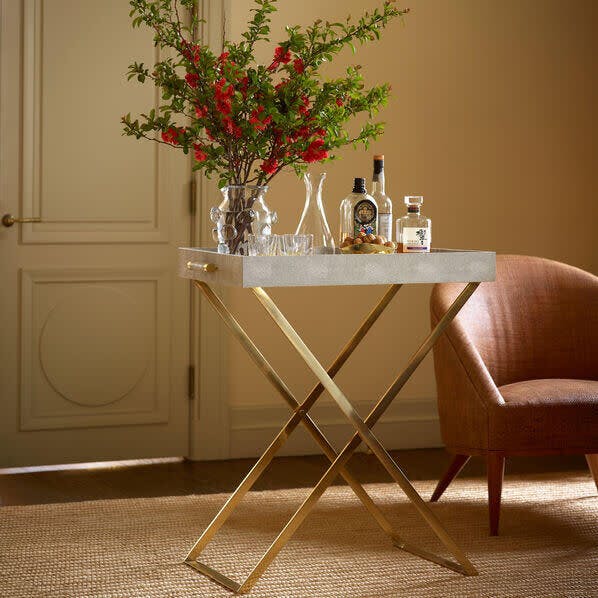 Classic Shagreen Butler Tray