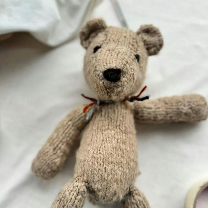 Wool Knit Buddy  | Alfred the Bear