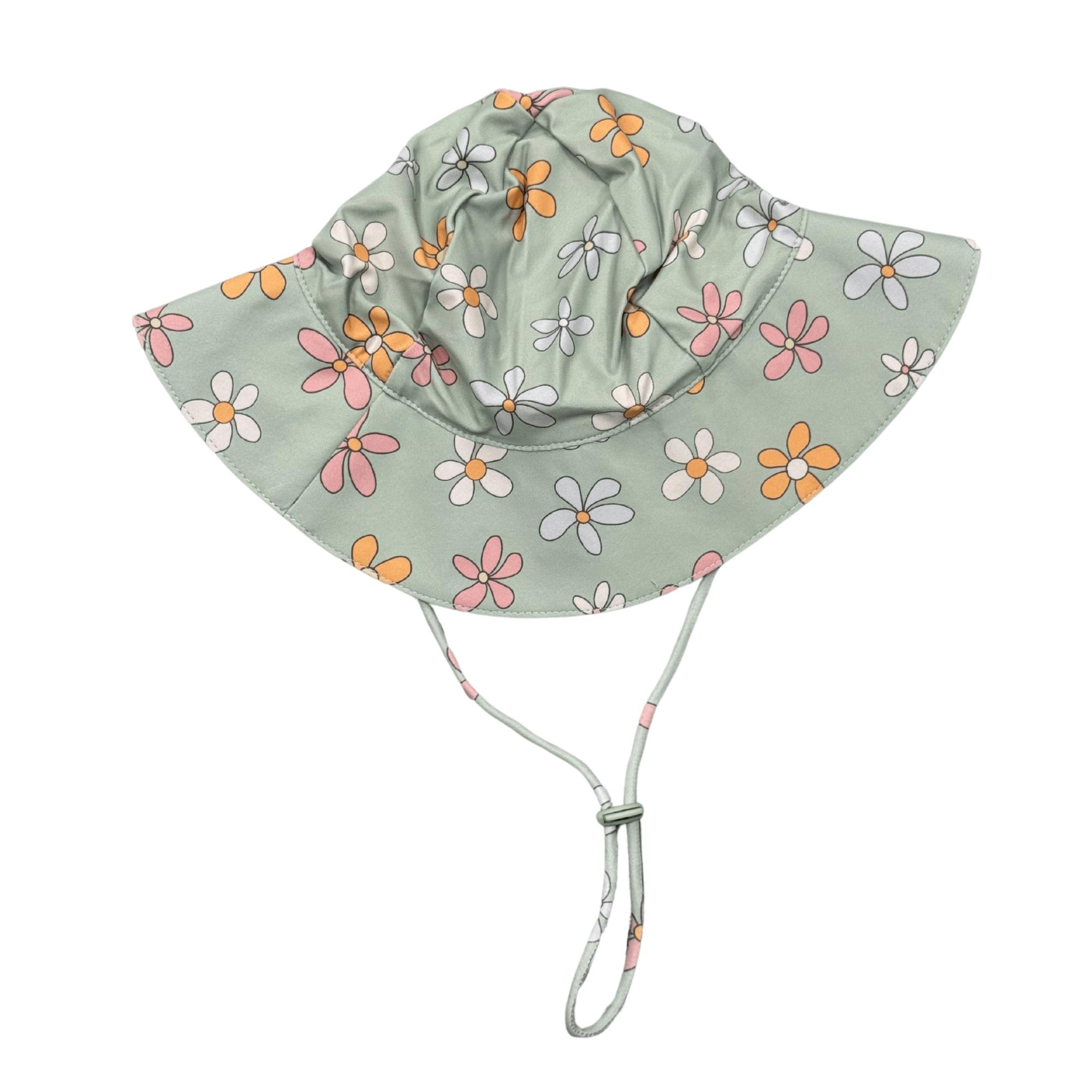 Sun Hat in Sketched Daisy