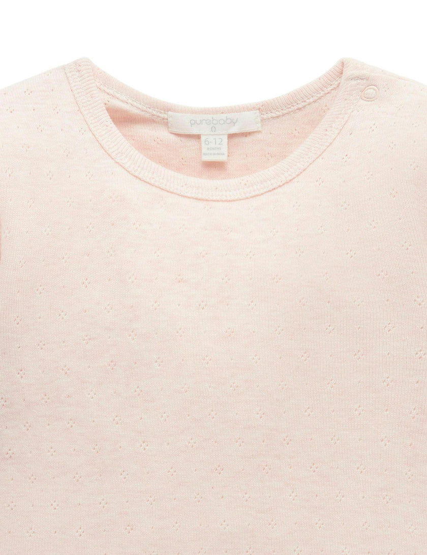 Embroidered Pinnie & Top Set Toadstool Broderie