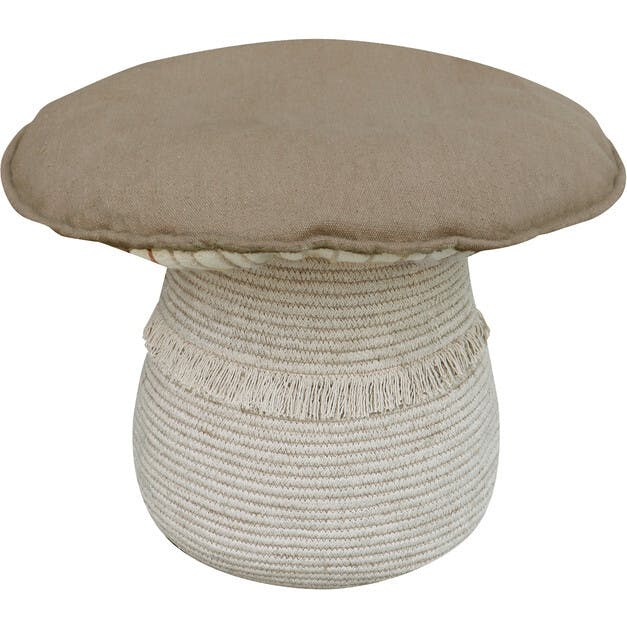 Giant Russula Mushroom Braided 2-in-1 Basket
