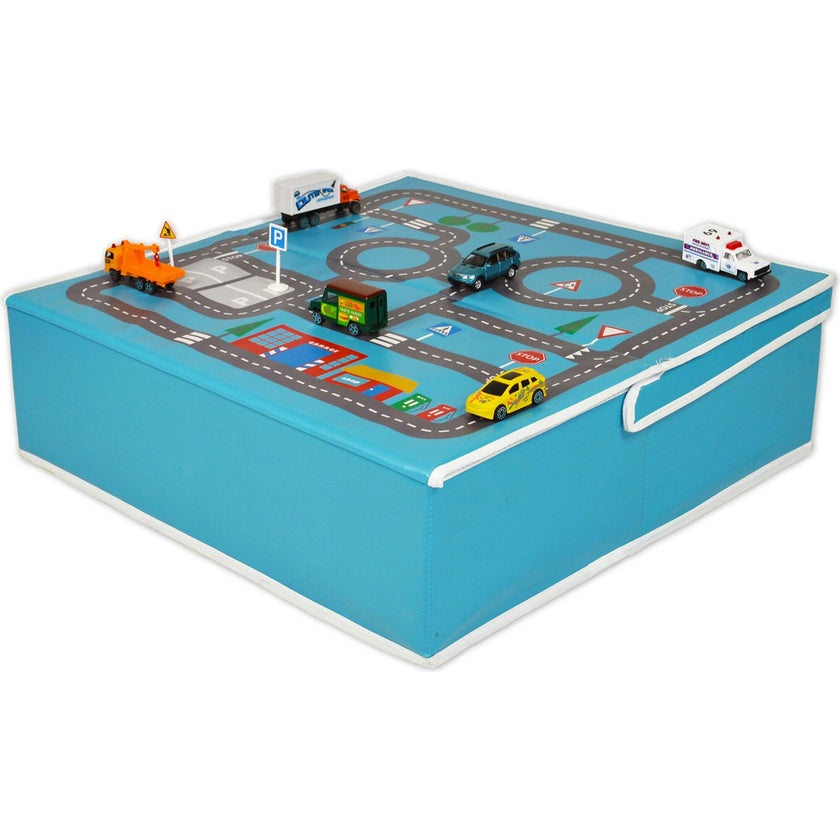 Fun2Give Pop-it-Up Garage with Road Playmat and Storage