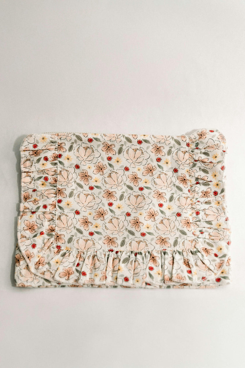 Primrose Garden Timeless Floral Ruffle Zipper