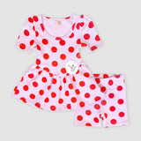 Mini Dress + Shorts Set