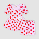 Mini Dress + Shorts Set