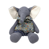 Pamplemousse Peluches Bernadette the Elephant - Small Grey