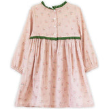 Toddler Priya Dress with Lace Trim | Vintage Pink Rose