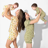 Pounce In Paradise Cheetah Bamboo Convertible Footie