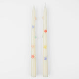 Mixed Star Taper Candles