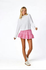 Lexi Turtleneck Sweater White