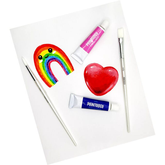 Paintology Acrylic Paint Set - Classic Colors - Set of 12