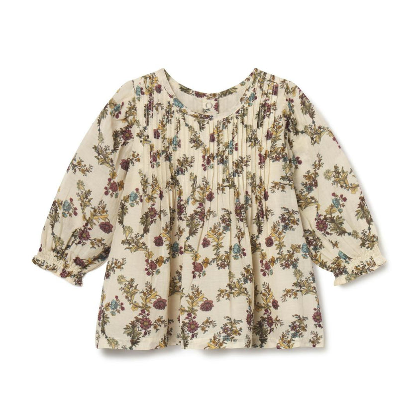 Charlotte Baby Set in Harvest Toile