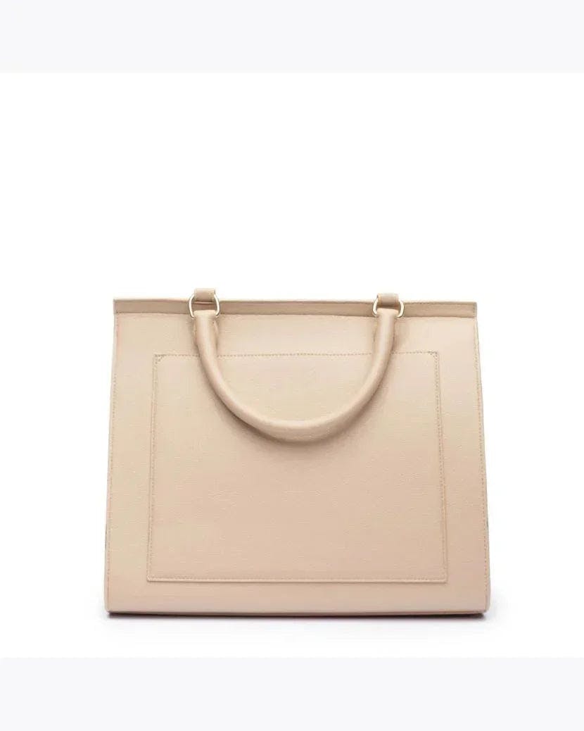 Large, Insulated, Chic Lunchbox, Cream