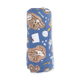 Glow in the Dark Dino Dig - Swaddle Blanket