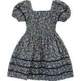 Mini Brooklyn Dress in Navy Dainty Floral